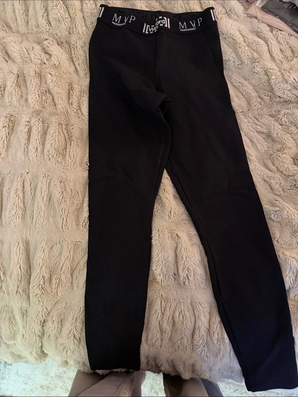 WOLFORD black leggings